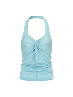Knot Halter Knit Top