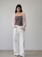 Loose Ripped Cardigan