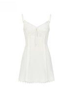 Bow Ruffle Cami Dress