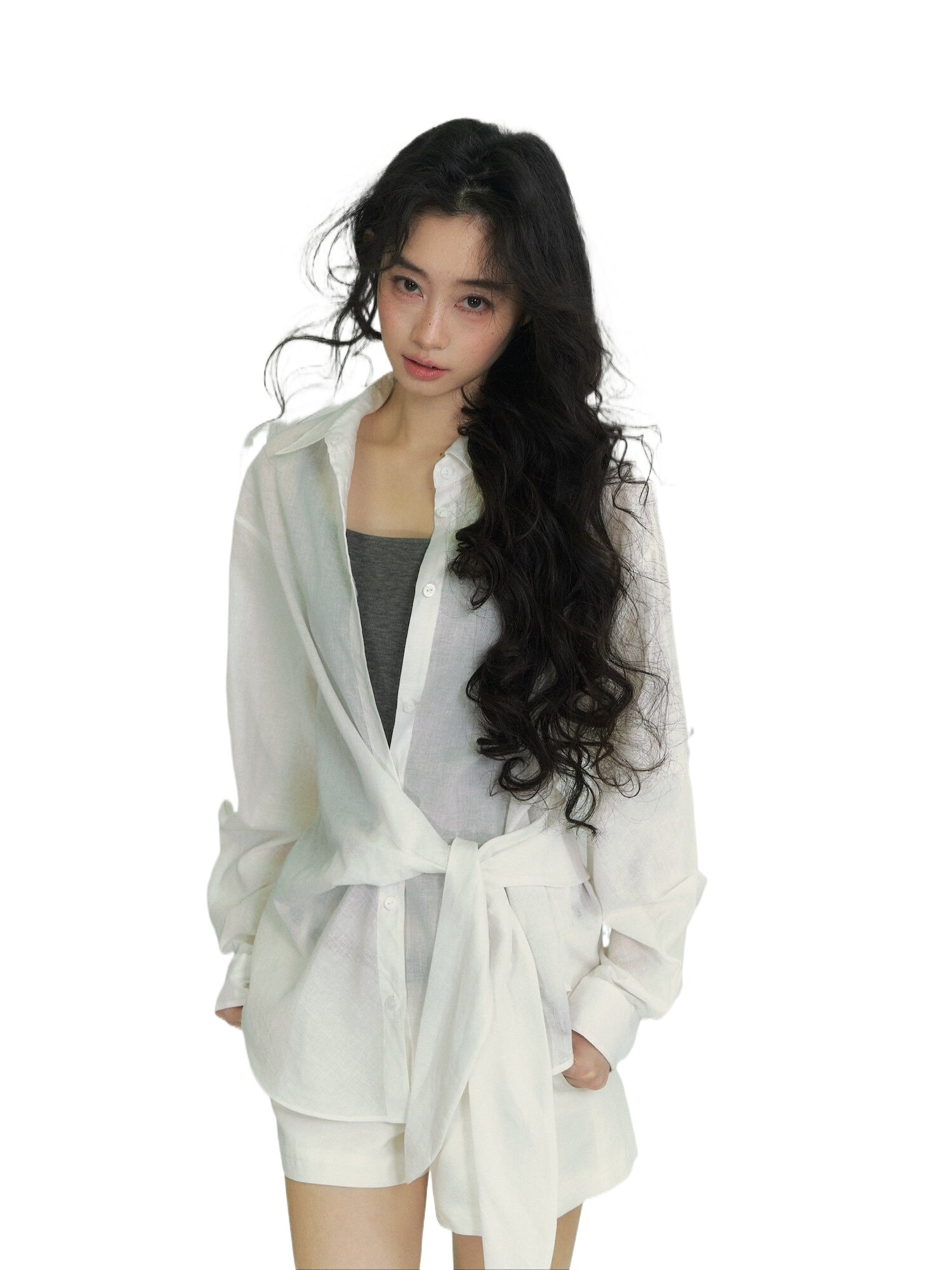Breathable Tie Shirt