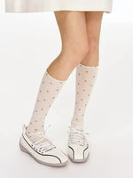 MeowMeow Cat Paw Mid-Calf Socks