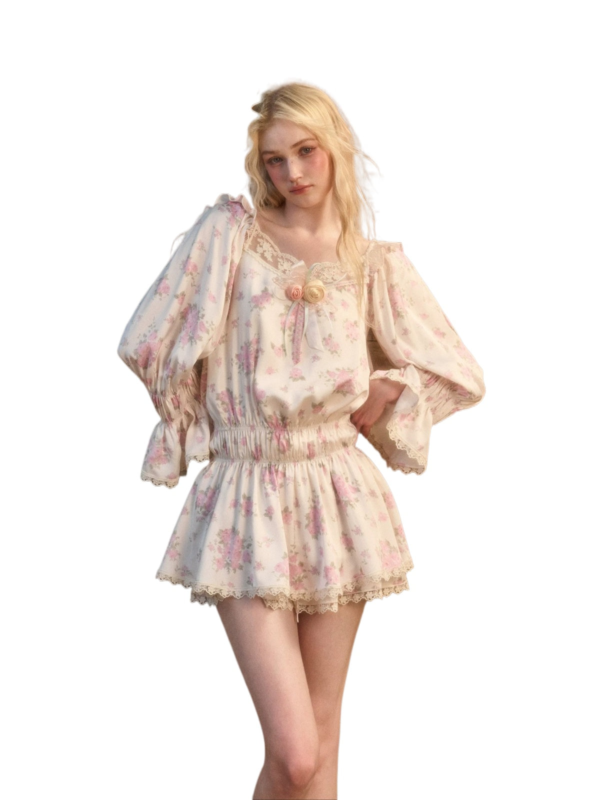 Floral Dress Set