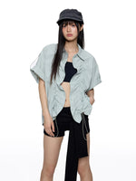 Striped Short Sleeve Shirt