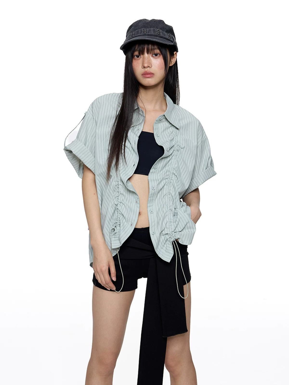 Striped Short Sleeve Shirt