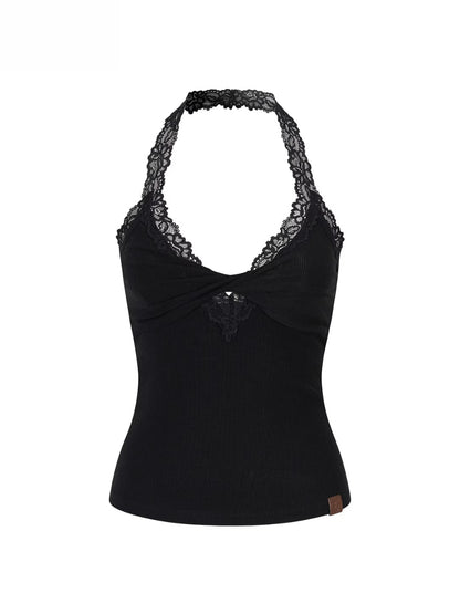 Lace Detail Layered Tank