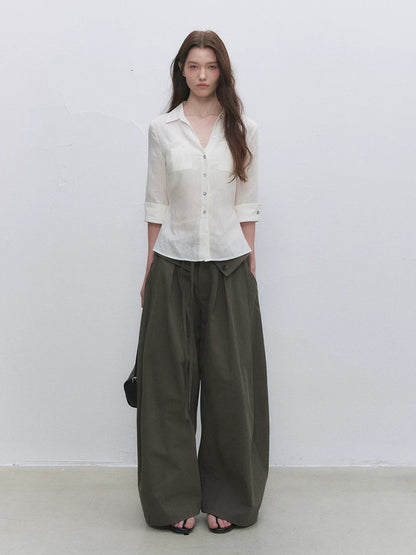 Lyocell Linen Commuter Shirt