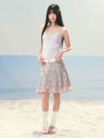 Daisy Chiffon Mermaid Skirt