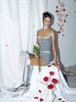 Sheer Lace Knit Set