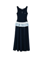 Lace Ruffle Maxi Dress