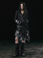 Star Plaid Skirt
