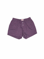 Striped Cotton Lounge Shorts