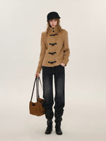 Bow Embroidered Straight Jeans
