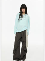 Pocket Pleated Cargo Pants