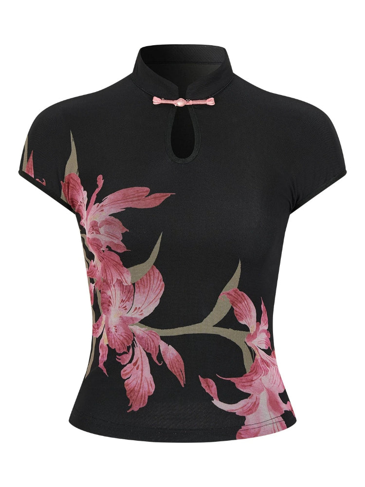 Red Romance Qipao Set