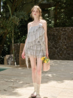 Fluffy Lace Fairy Camisole & Skirt Set
