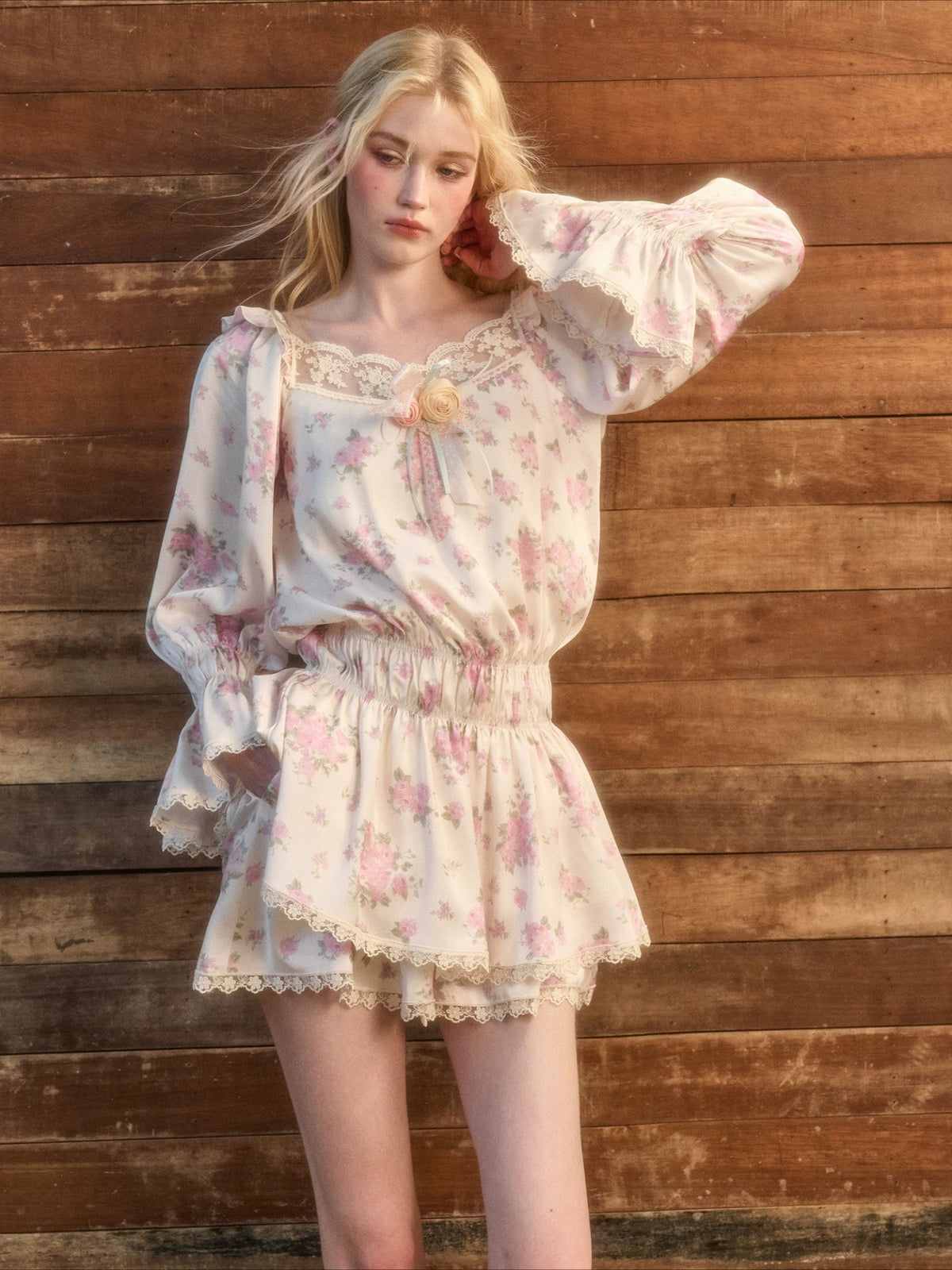 Floral Dress Set