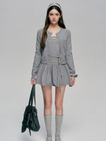 Wool Blend Knit Set