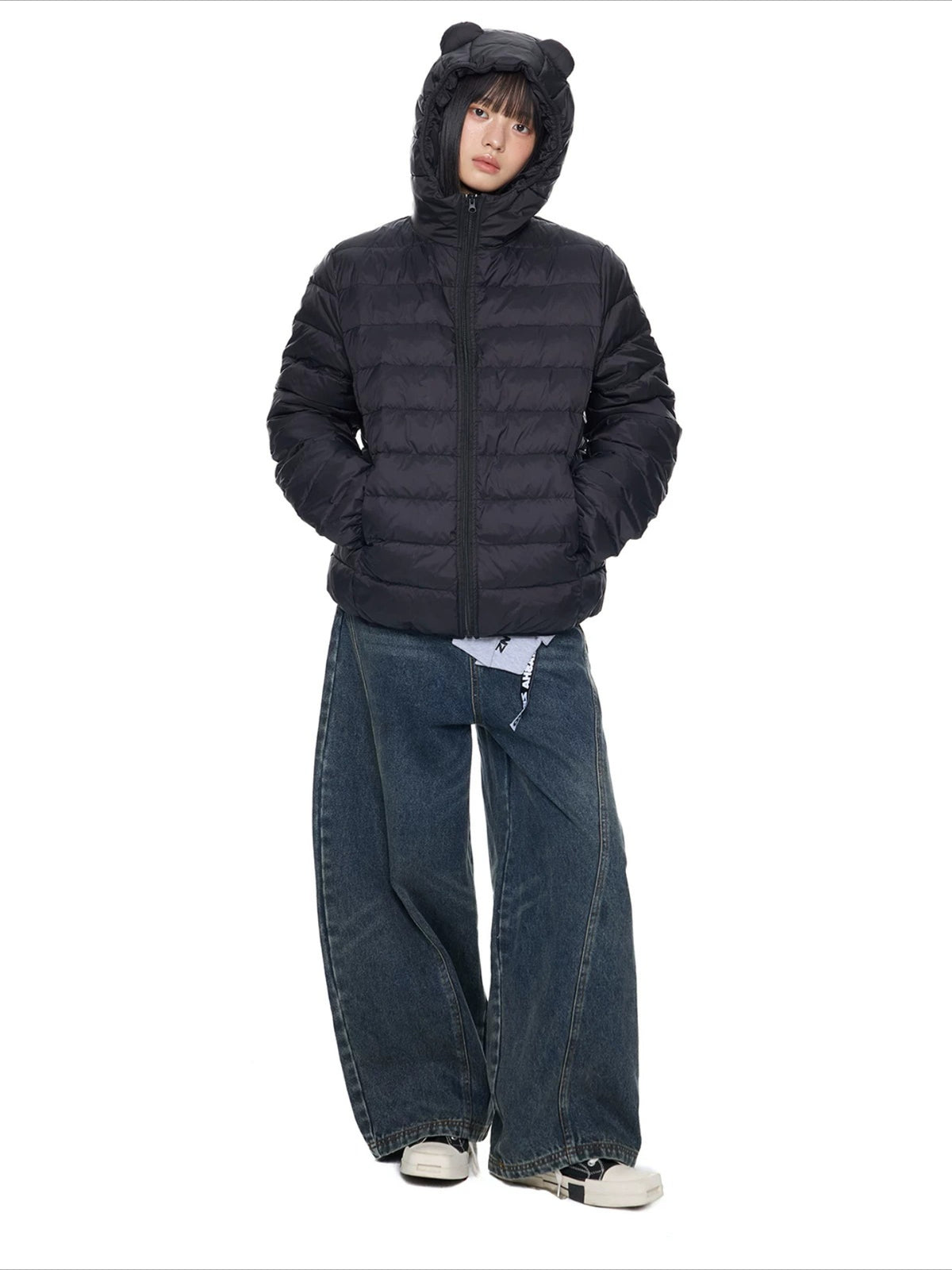 Bear Ear Down Puffer Jacket