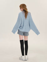 Soft Boucle Batwing Cocoon Cardigan