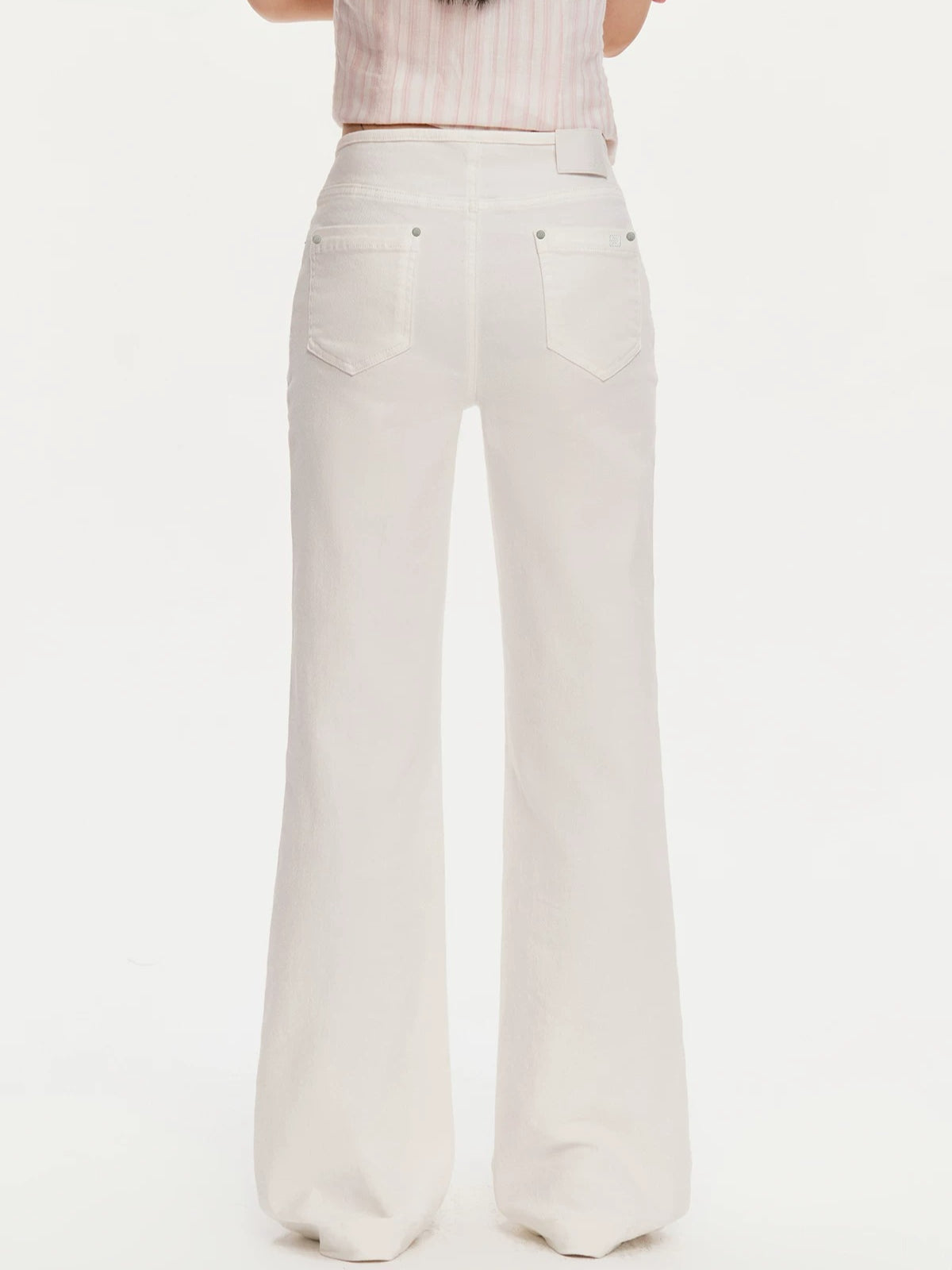 Washed Wide Leg Jeans