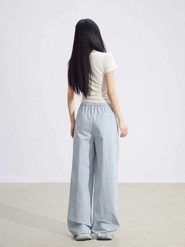 Cooling Heart Wide-Leg Pants