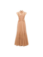Tidal Lace Halter Dress