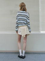 Striped Polo Top Set
