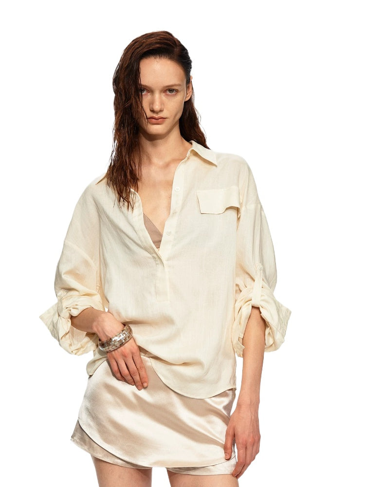Linen Blend Shirt