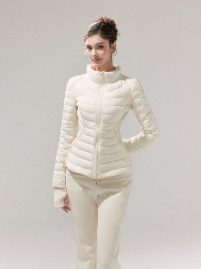 Detachable Hood Down Puffer Jacket
