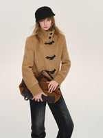 Vintage Wool Blend Toggle Coat