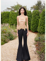Sheer Lace V-Neck Cami Top