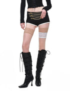 Napoleon Wool Mini Shorts