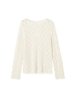 Washi Knit Cutout Top