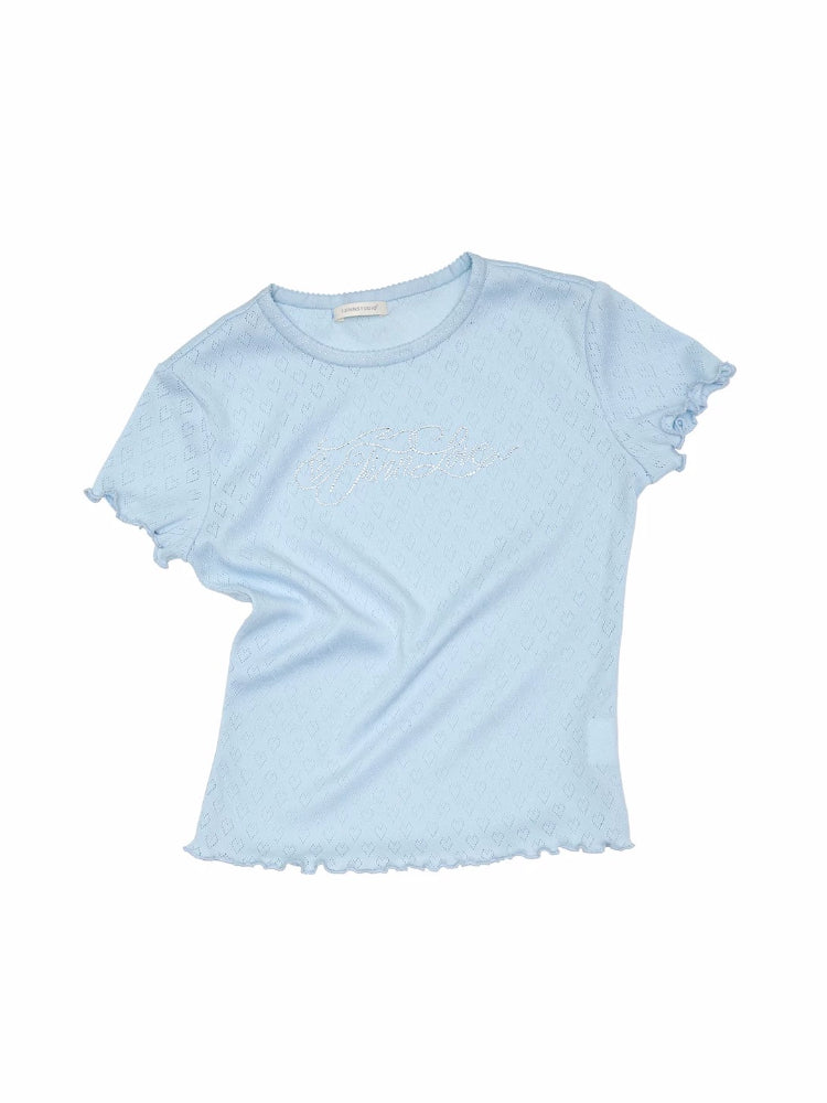Rhinestone Heart T-Shirt