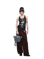 Distressed Multi-Pocket Cargo Pants