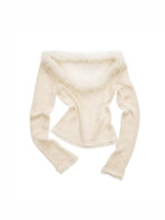 Sequin Trim Knit Top