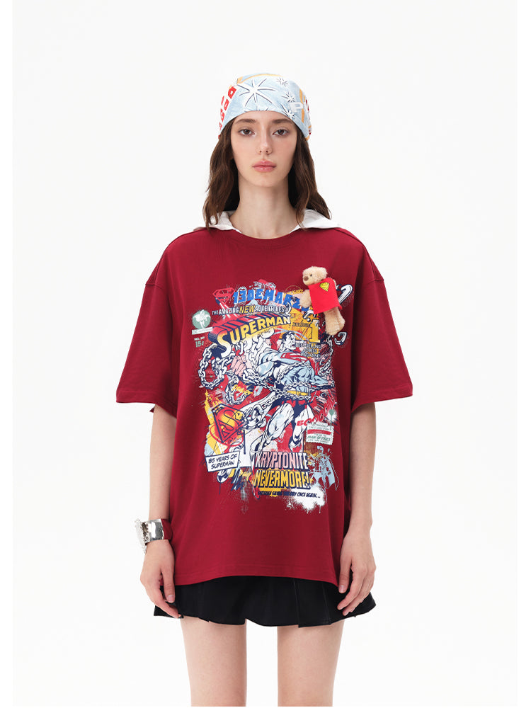 Superman Illustration T-shirt