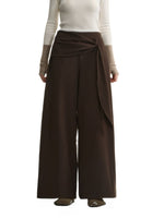Layered Relaxed Wide Pants