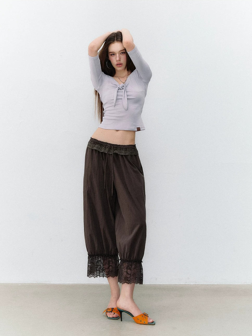 Off-Shoulder Tie Top
