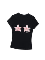 Printed Slim-Fit Short Sleeve T-shirt