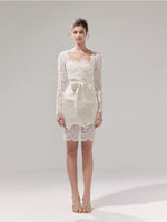 Satin Lace Bodycon Dress
