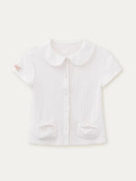Floral Doll Collar T-shirt &Shorts Set