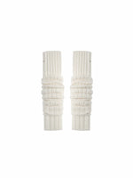 Slouchy Ribbed Knit Leg Warmers