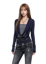 Off Shoulder Layered Top