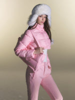 White Duck Down Three-Proof Fabric Down Jacket & Pants Set