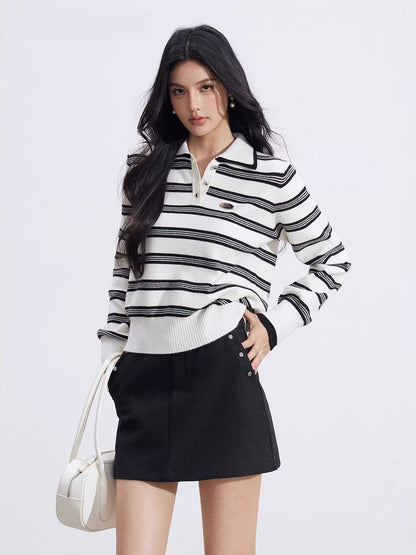 Polo Stripe Long Sleeve T-shirt