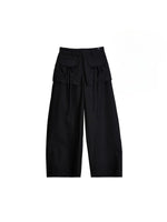 Drawstring Wide Leg Pants