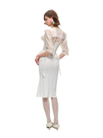 Sailor Collar Chiffon Blouse