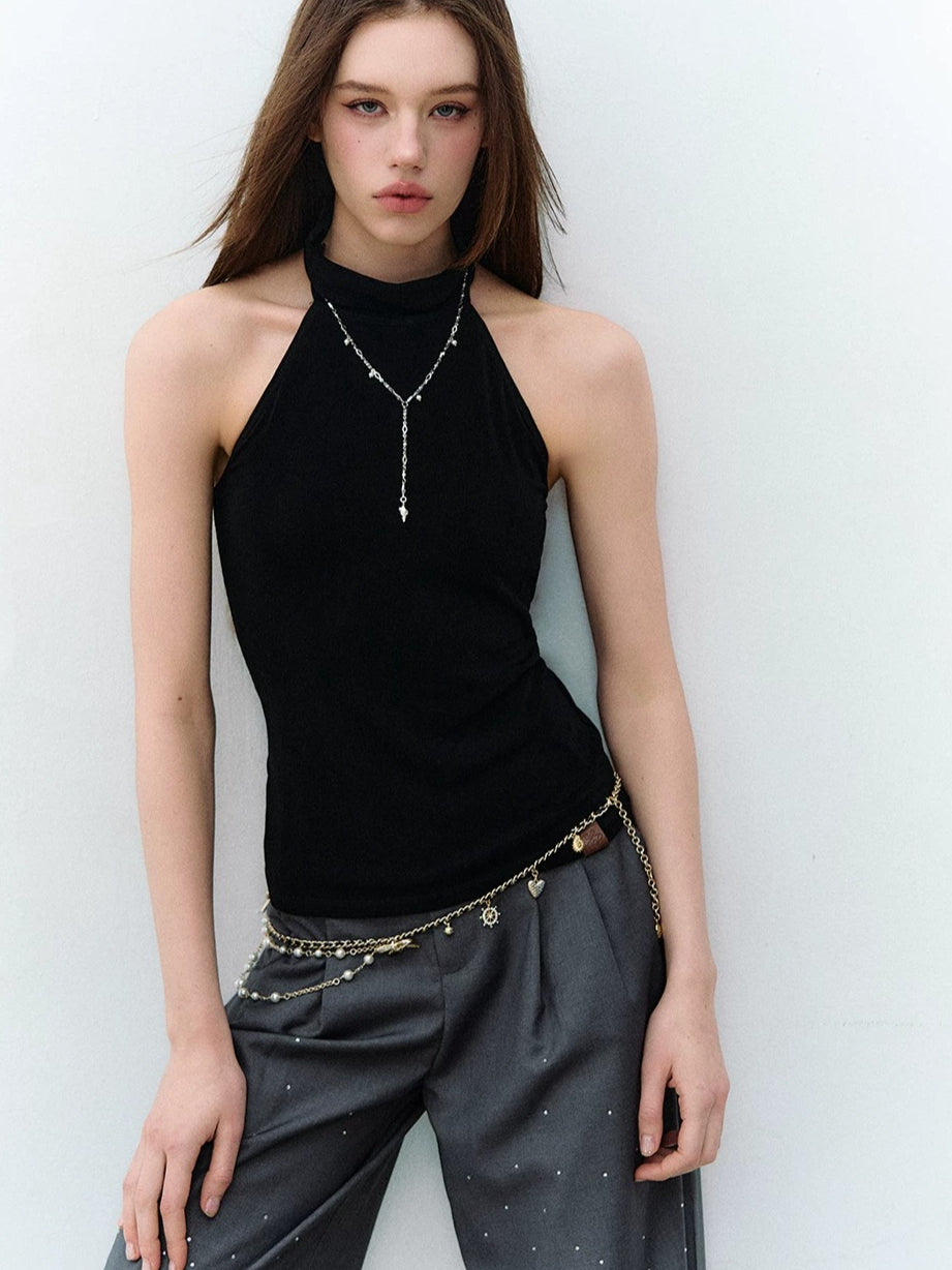 X-Line Halter Knit Tank