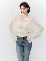 Reversible Chiffon Blouse